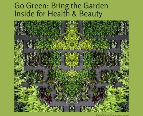 Go Green Bring the Garden Inside for Health and Beauty
