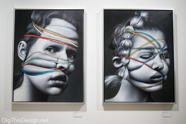 Cra-Z-Loom #1 and Cra-Z-Loom #3 by artist Jorge Santos