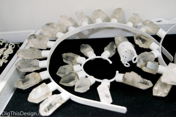 Mordekai by ken borochov chrystal jewelry at Scope of Art Miami 2015