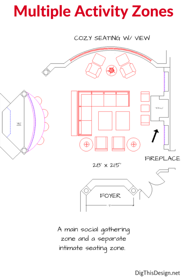 Furniture Layouts For A Large Living Room