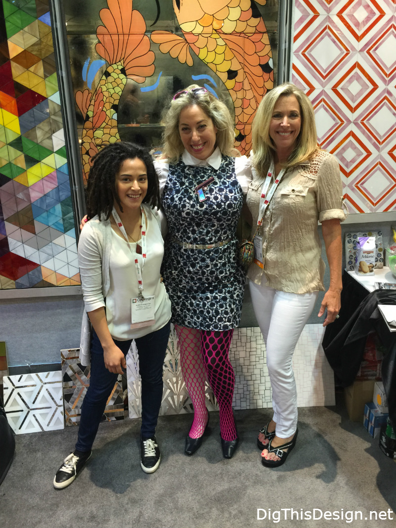 Allison Eden Designs and Dig This Design at Coverings 2015 Orlando Florida
