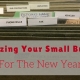 Tips to organizing your small business for the New Year ahead.