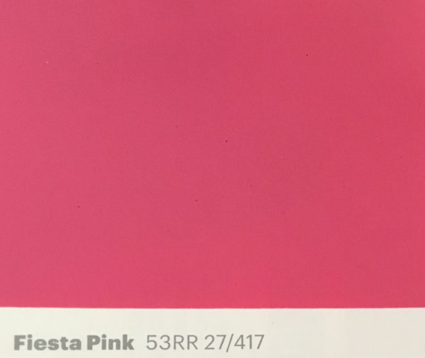 Fiesta Pink by Glidden, paint sample