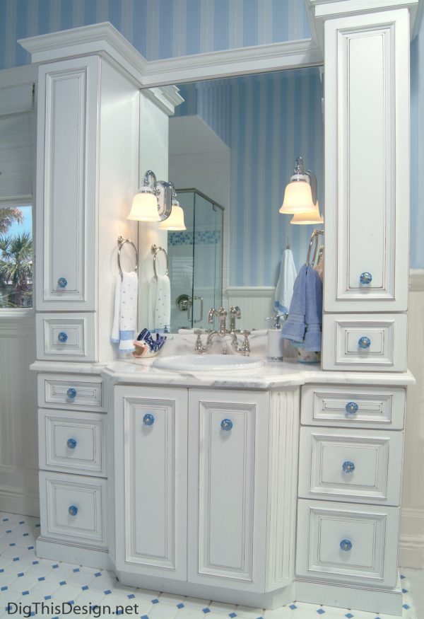 Vanity design by Patricia Davis Brown Designs