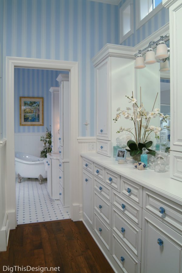 Bathroom design by Patricia Davis Brown Designs