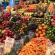 Colorful fruit at La Boqueria food market in Barcelona