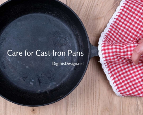 Care For Cast Iron Pans