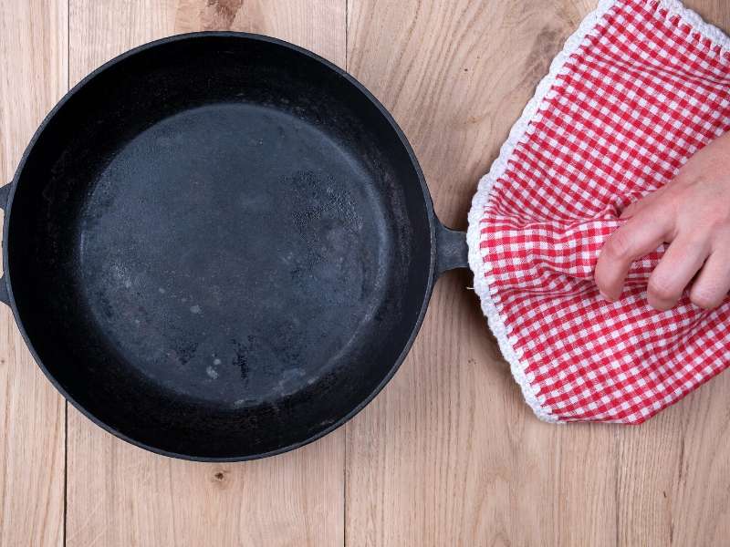 How to Care and Season Cast Iron Cookware (video)