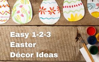 Easy 1-2-3 Easter Décor Ideas
