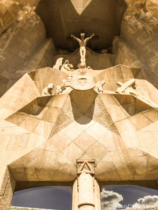 Front of Sagrada Familia