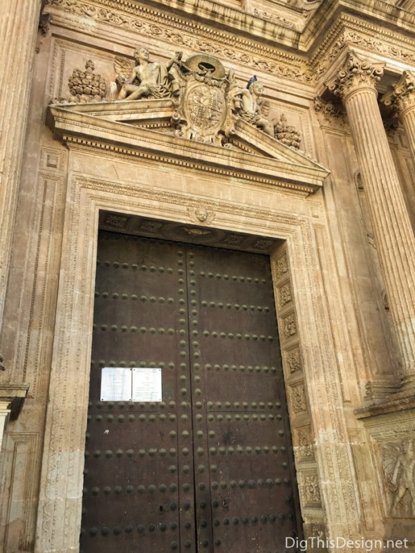 Large doorway in Almeria,Spain