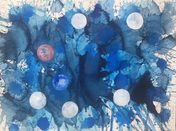 Steven Manolis - Blue Abstract