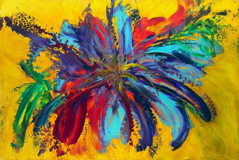 Lisa Jill Allison - bursting flower