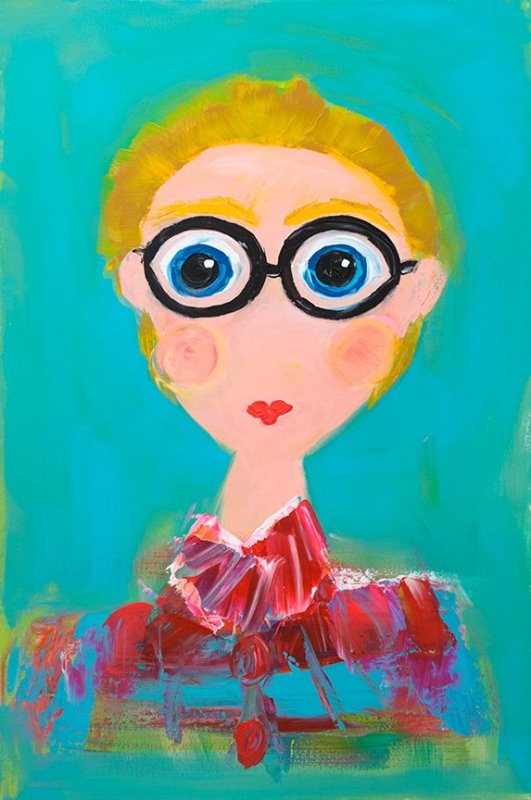 Lisa Jill Allison - girl with glasses