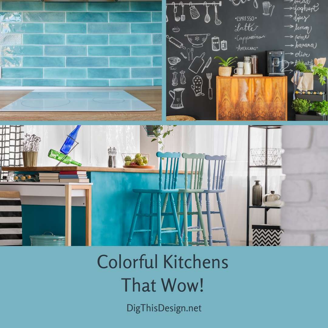 Colorful Kitchens That Wow!