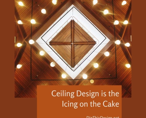 Ceiling Design is the Icing on the Cake