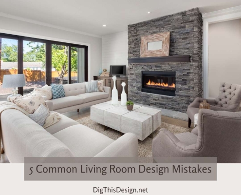 5 Common Living Room Design Mistakes