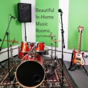 Beautiful In-Home Music Rooms