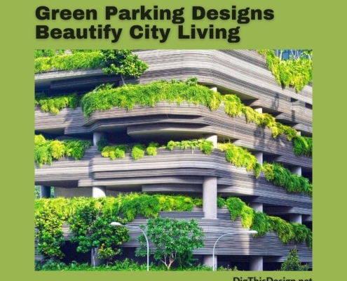 Green Parking Designs Beautify City Living