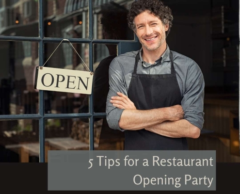 5 Tips for a Restaurant Opening Party
