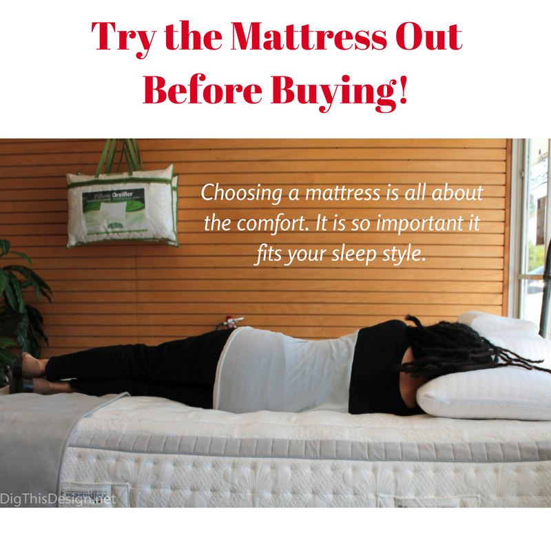 Home Comfort - Buying a mattress.