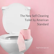 The New Self-Cleaning Toilet by American Standard