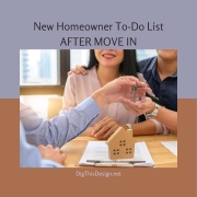 New Homeowner To-Do List After Move In