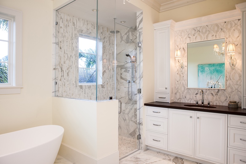 Bathroom Remodels - Consider your budget before you begin a bathroom remodel.