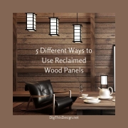 5 Different Ways to Use Reclaimed Wood Panels