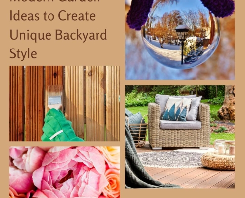 Modern Garden Ideas to Create Unique Backyard Style