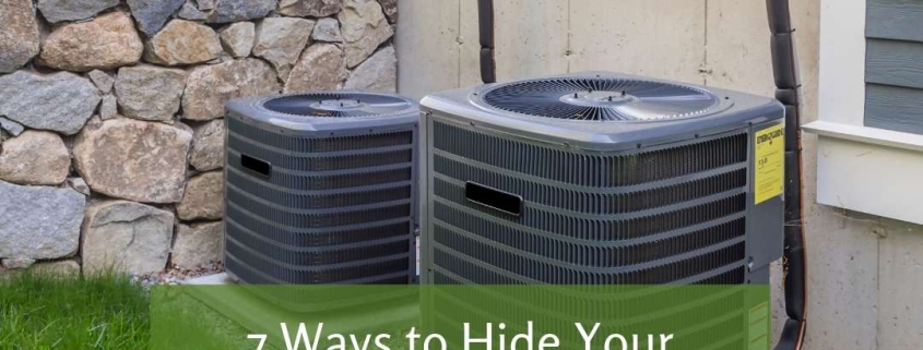 HVAC Unit - 7 Beautiful Ways to Hide It - Dig This Design