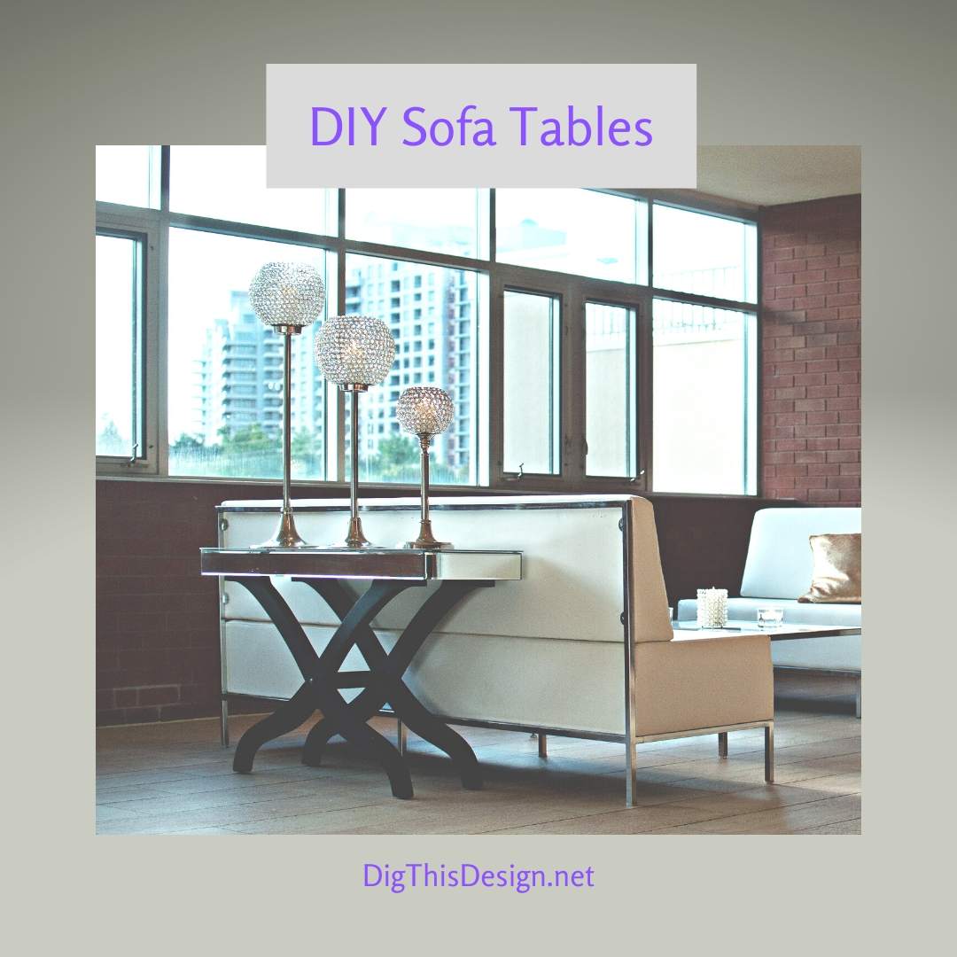 DIY Sofa Tables