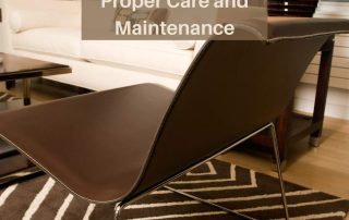 Furniture Tips for Proper Care & Maintenance