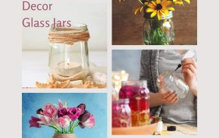 Summer Décor with Glass Jars