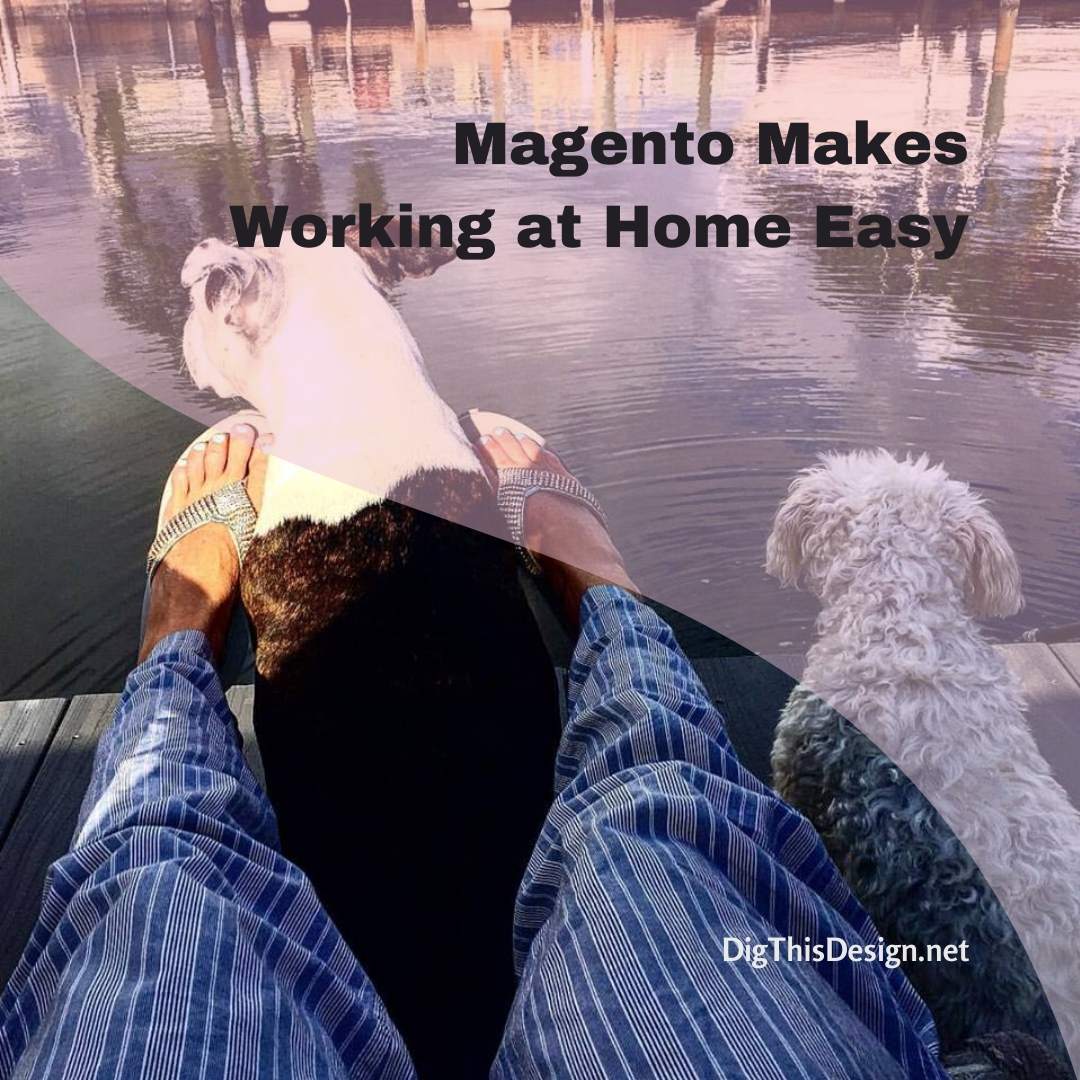 Magento Makes Working at Home Easy(