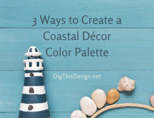 How to Create a coastal decor color palette with 3 ways