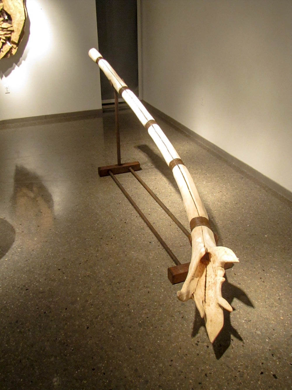 Speaking Tube by sculptor Steven Dolbin.