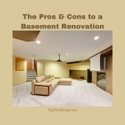 Pros & Cons On Basement Renovation