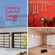 Create a Colorful Garage Design