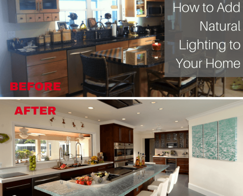 Natural lighting is so important to the interior of the home.