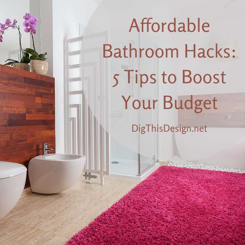 Affordable Bathroom Hacks