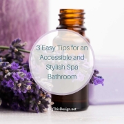 Easy tips for an accessible and stylish spa bathroom