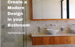 Modern Design in your Bathroom