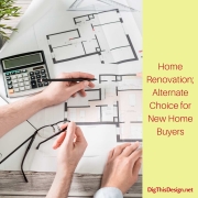 Home Renovation Alternate Choice for New Home Buyers