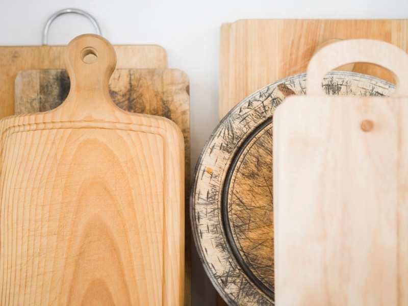 Cutting boards organization