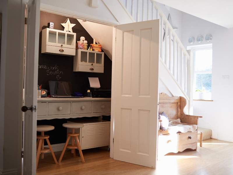 Storage Under the Stairs