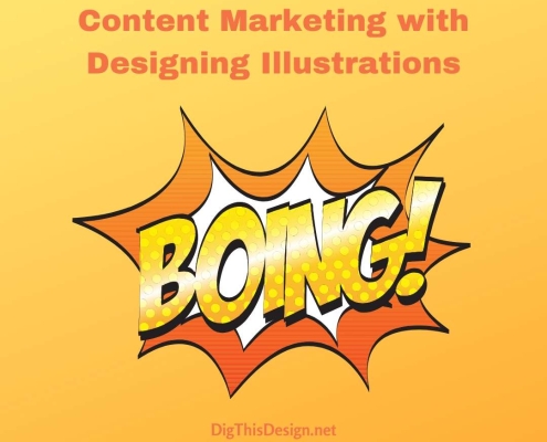 Content Marketing with Designing Illustrations