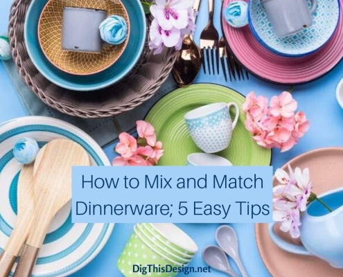 How to Mix and Match Dinnerware