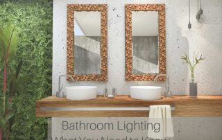Bathroom lighting what you need to know