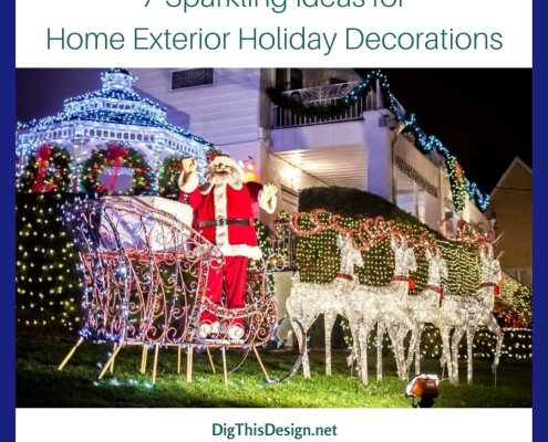 7 Sparkling Ideas for Home Exterior Holiday Decorations